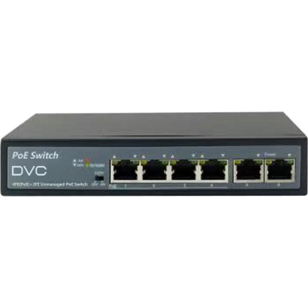 DVC PoE-switch-4P