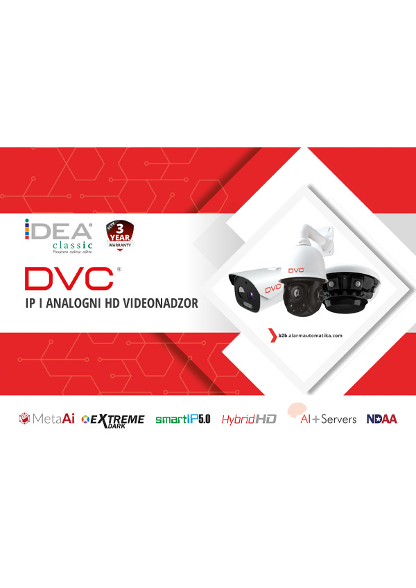DVC IP i analog HD videonadzor