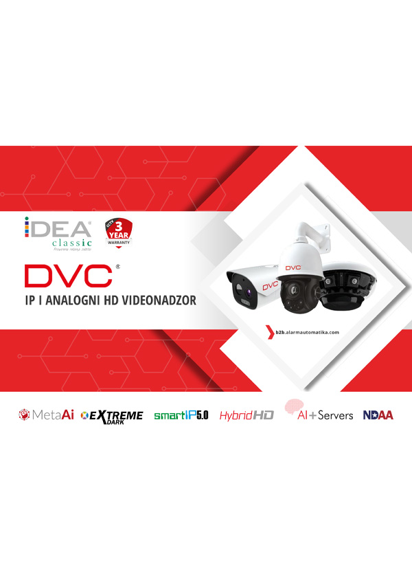DVC IP i analog HD videonadzor