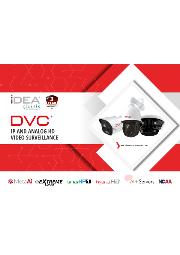 DVC IP a analógový HD video dohľad