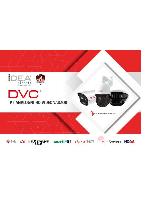 DVC IP i analog HD videonadzor
