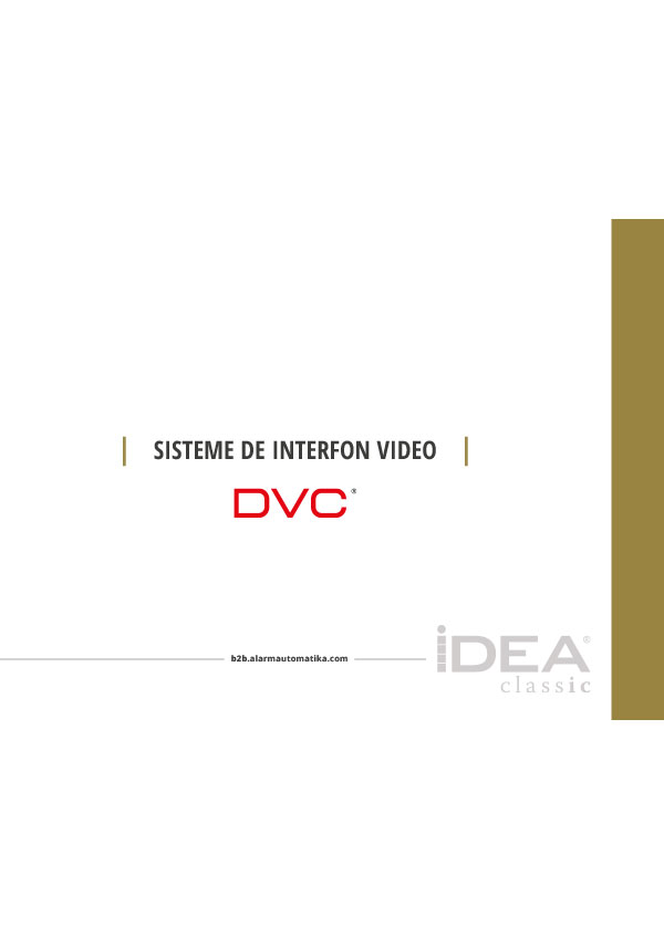 DVC sisteme de interfon video