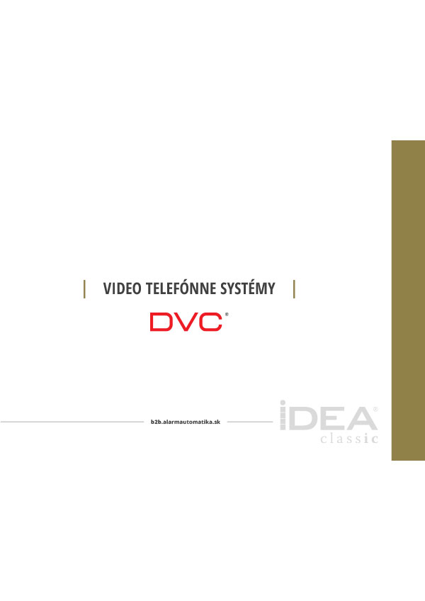 DVC video telefónne systémy